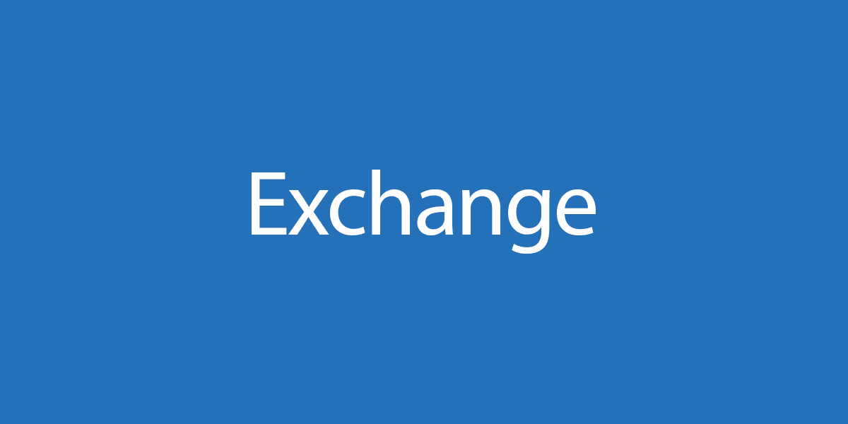 Exchange logo