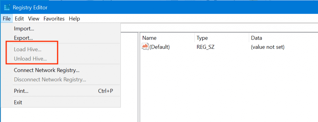 Windows Registry Hive