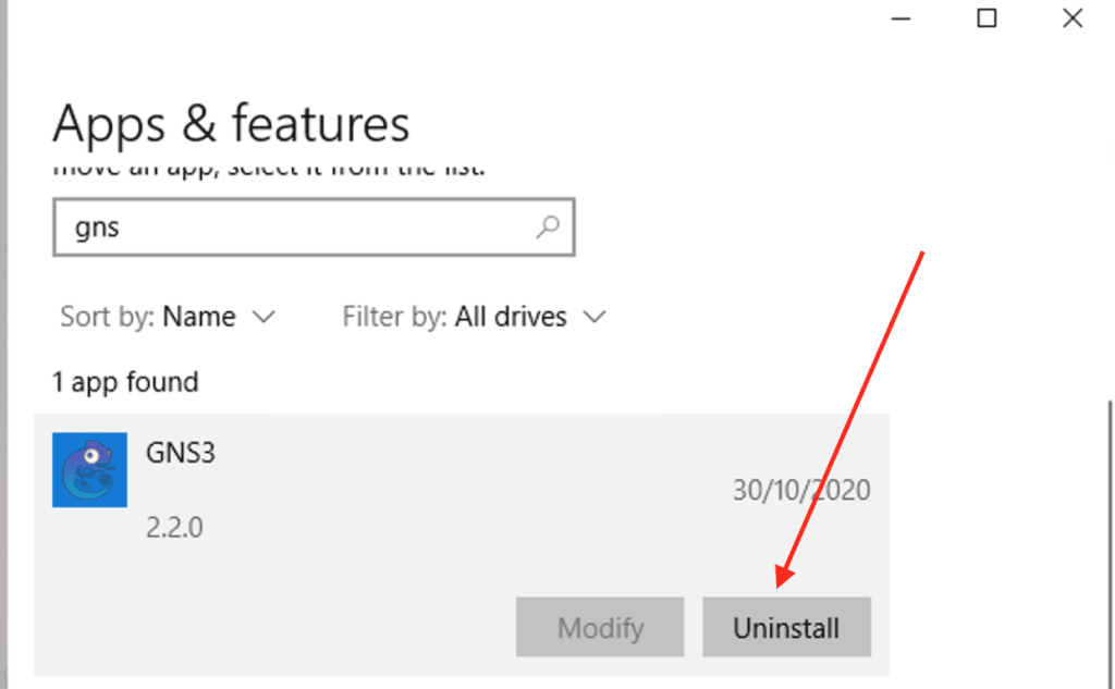 Network simulation software