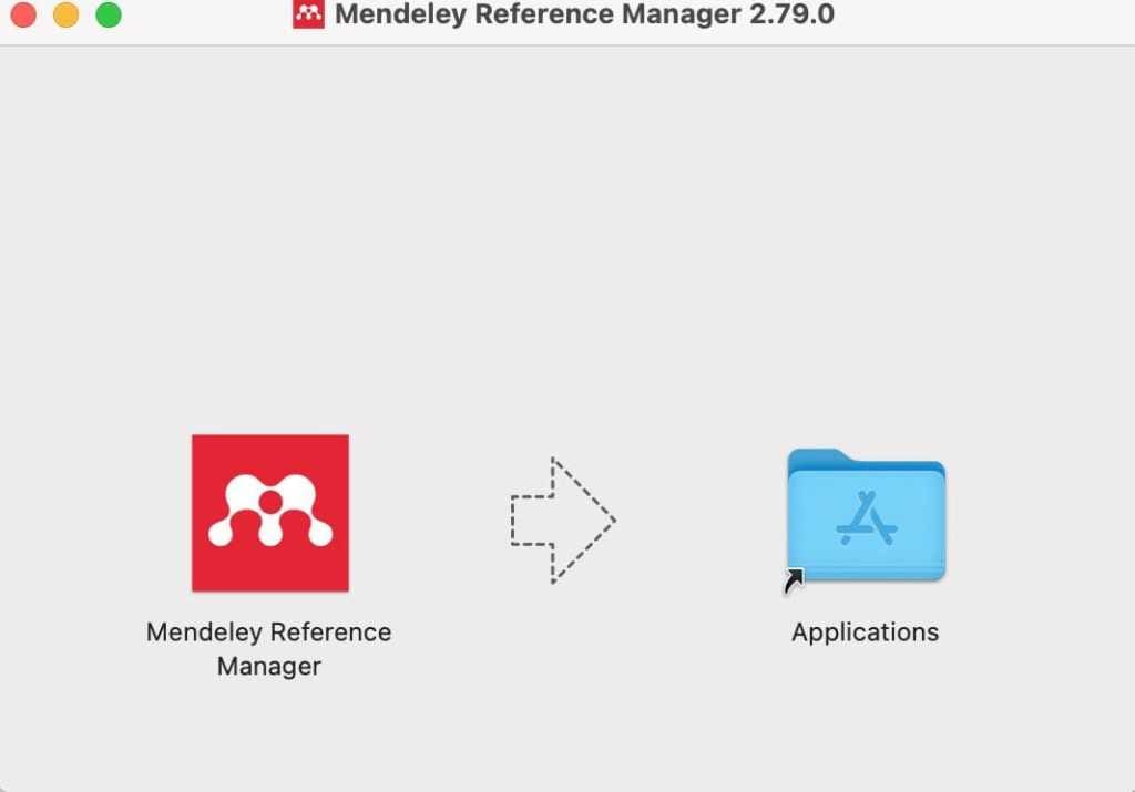 Install Mendeley Reference Manager