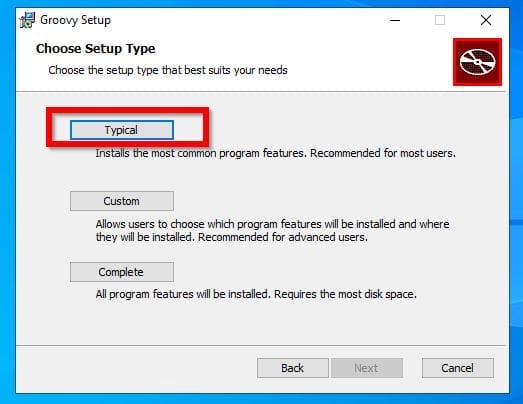 Select-Typical-Installation-type