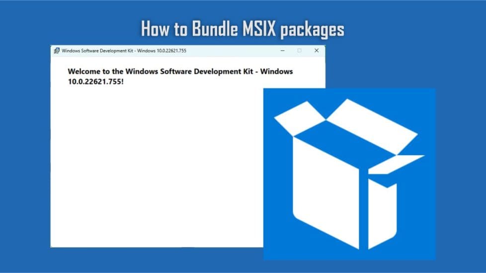 Feature image .msixbundle