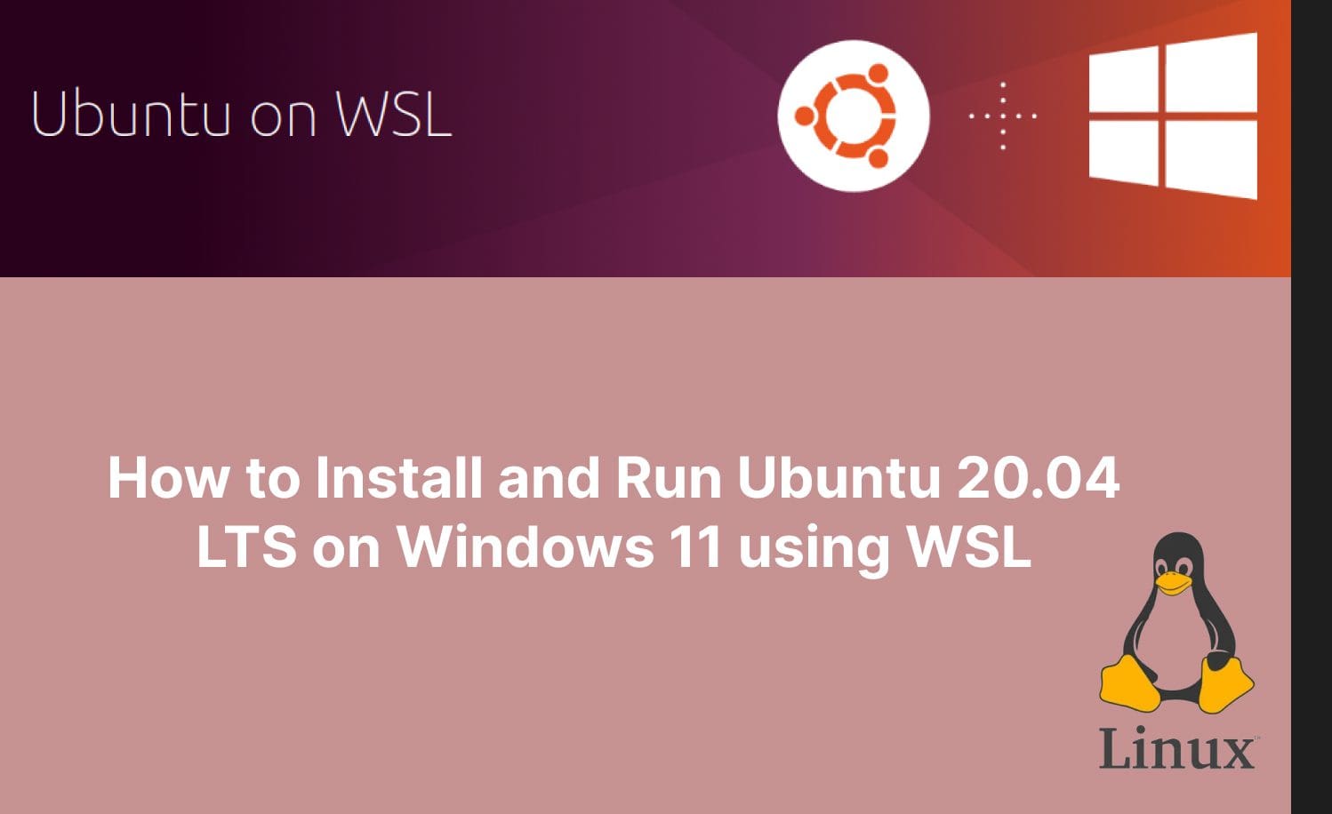 Ubuntu on Windows