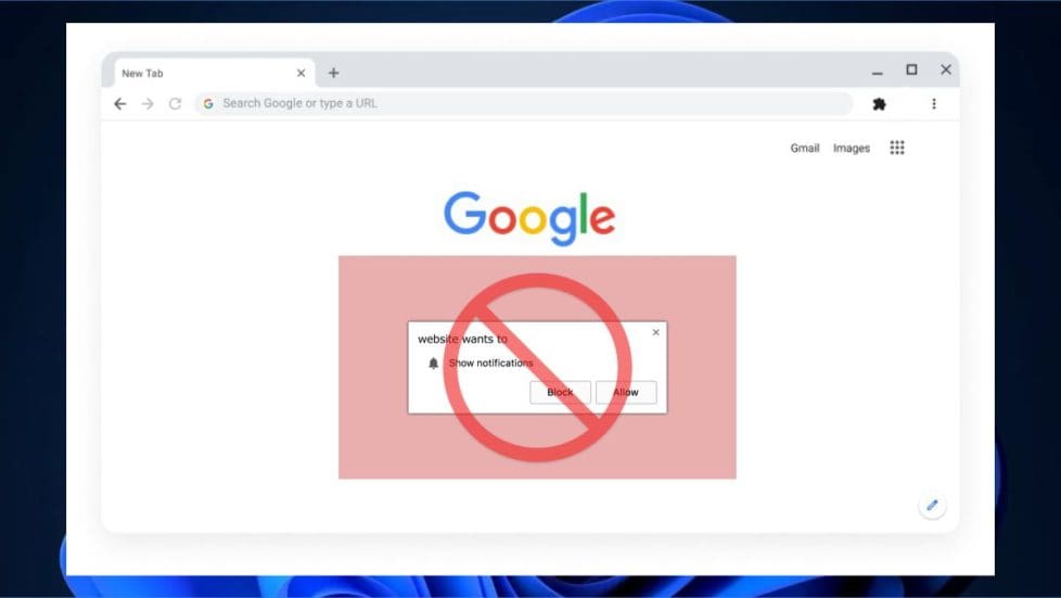 Featured image Chrome notification