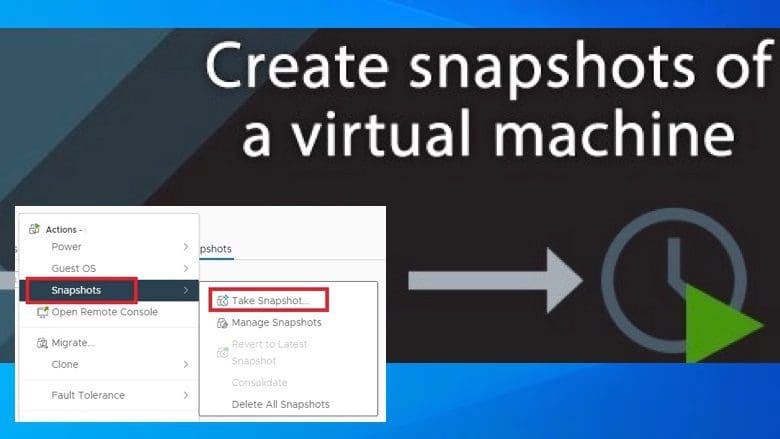 Snapshot VMware vSphere