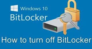 Disable BitLocker