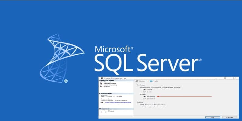Enable or disable SA acocunt