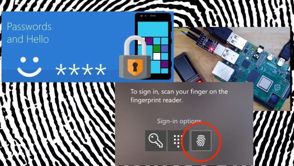 Windows Hello with fake fingerprints