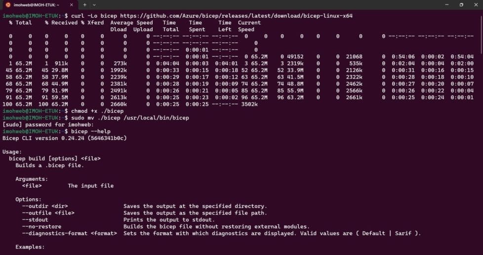 2-1-Install-bicep-linux