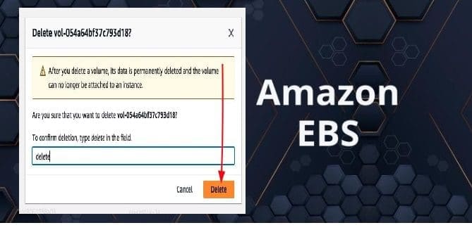 Delete AWS EBS Volume