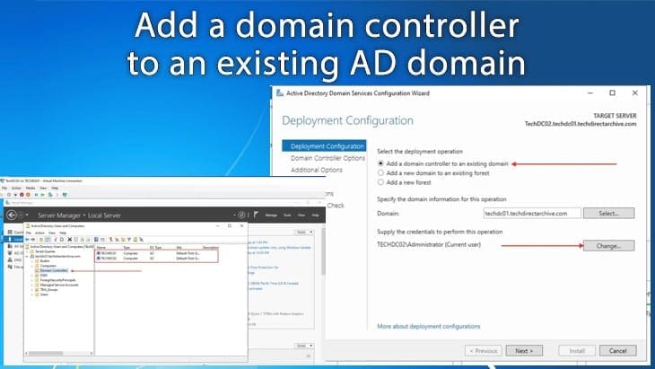 Add a second domain to your domain