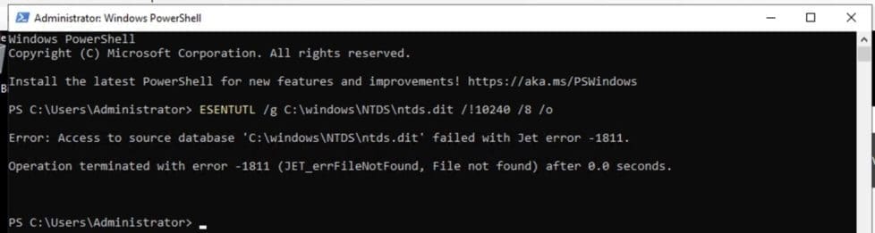 access-to-database-failed-with-jet-error-1811-active-directory