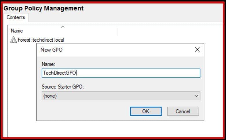 Enabling and Configuring WinRM via GPO-NewGPO
